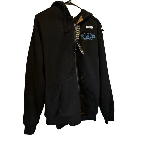 Dri-duck Men's 2XL Black‎ Crossfire Fleece Jacket w/ Hood & Pockets - Picture 1 of 8
